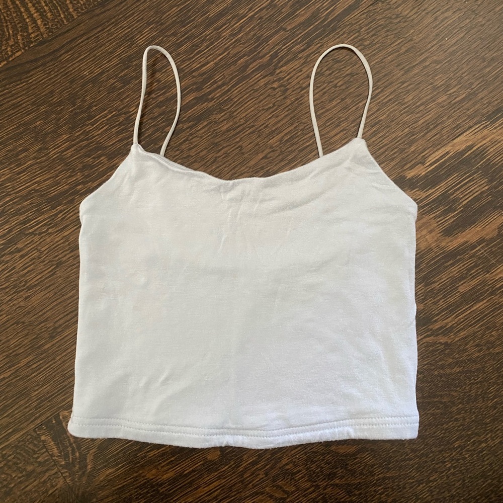 Pacsun Blue Crop Top